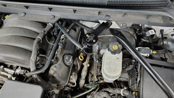 J&L Oil Separator 3.0 PCV Side (2014-2018 Chevy Silverado/GMC Sierra 1500 4.3L)