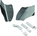 Kuryakyn Saddle Shields Heat Deflectors 00-17 Softail Smoke-1