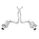 Stainless Works 2004-07 Cadillac CTS-V 3in Exhaust X-Pipe Chambered Mufflers 4in Tips-1