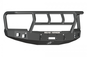 Road Armor 14-15 Chevy 1500 Stealth Front Winch Bumper w/Titan II Guard - Tex Blk
