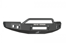 Road Armor 14-15 Chevy 1500 Stealth Front Bumper w/Pre-Runner Guard - Tex Blk
