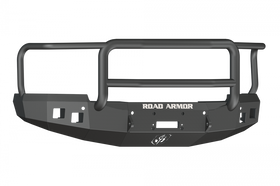 Road Armor 14-15 Chevy 1500 Stealth Front Winch Bumper w/Lonestar Guard - Tex Blk