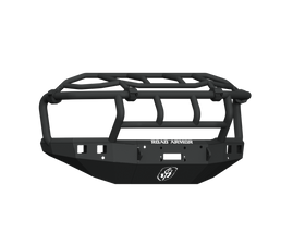 Road Armor 15-19 Chevy 2500-3500 Stealth Front Winch Bumper w/Titan II Intimidator Guard - Tex Blkf