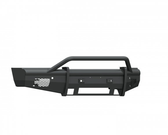 Road Armor 15-19 Chevy 2500 Vaquero Front Bumper w/Pre-Runner Guard - Tex Blk