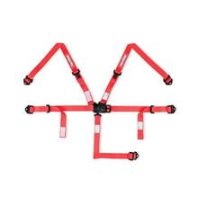 RACEQUIP JR L & L 5PT HARNESS RED