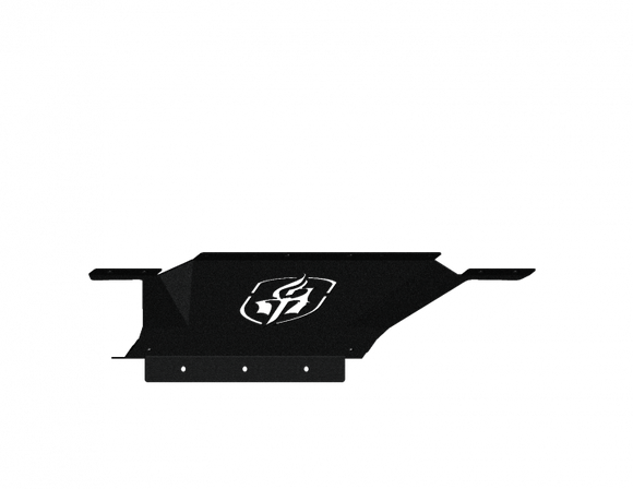 Road Armor 19-20 Chevy 1500 SPARTAN Front Bumper Bolt-On Skid Plate - Tex Blk