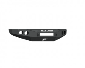 Road Armor 19-20 Chevy 4500HD/5500HD Stealth Front Non-Winch Bumper w/Round Light Ports - Tex Blk