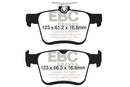 EBC Brakes Redstuff Rear Brake Pads - Audi/VW / 8V / A3 / S3 / Arteon / Atlas / Mk7 / Golf R / Mk3 / TT / TT-S / TT-RS-3