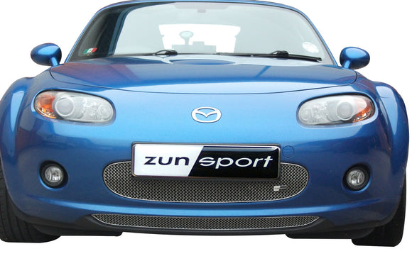 Zunsport Mazda MX-5 Mark 3 Front Grille Set - Silver finish