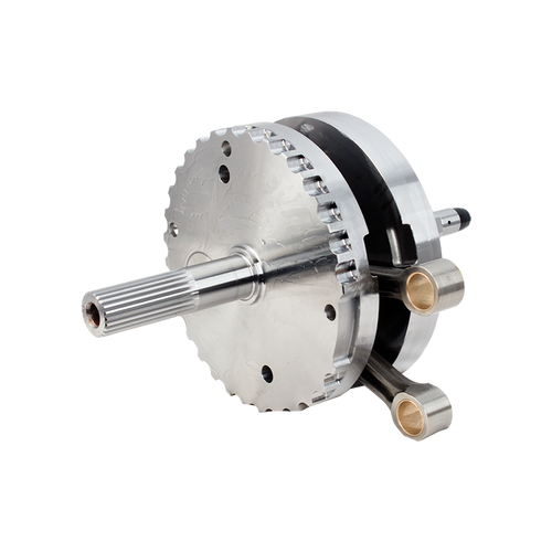 S&S Cycle 2007+ BT 7.800in Rod 4-5/8in Stroke Flywheel Assembly