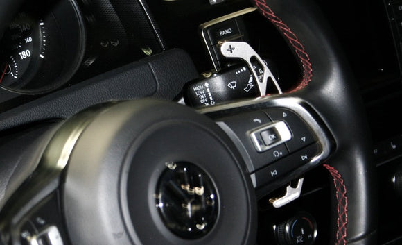 VWR Billet Golf 7 DSG Gearshift Paddles Titanium Finish
