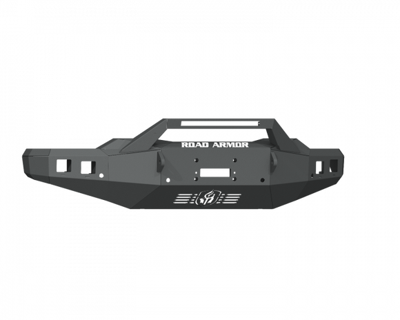 Road Armor 2020 Chevy 2500HD Stealth Front Winch Bumper w/Pre-Runner Guard - Tex Blk