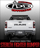 ADDICTIVE DESERT DESIGNS STEALTH FIGHTER REAR BUMPER: 2021 RAM 1500 TRX-1
