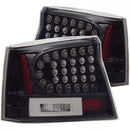 ANZO 2006-2008 Dodge Charger LED Taillights Black-1