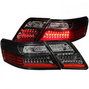 ANZO 2007-2009 Toyota Camry LED Taillights Black-1