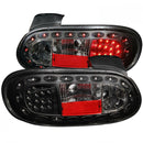ANZO 1998-2005 Mazda Miata LED Taillights Black-1