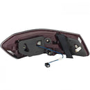 ANZO 2010-2013 Mercedes Benz E Class W212 LED Taillights Red/Clear-2