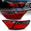 ANZO 2015-2016 Toyota Camry LED Taillights Smoke-1