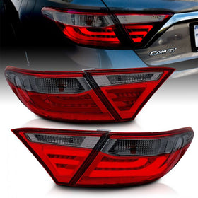 ANZO 2015-2016 Toyota Camry LED Taillights Smoke