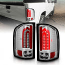 ANZO 2007-2013 Chevrolet Silverado 1500 LED Taillights Chrome-1