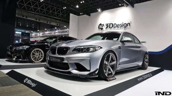 3D Design - M2 F87 Front Lip Spoiler Carbon