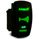 Kleinn Air Horn Rocker Switch - Lighted-Green-1