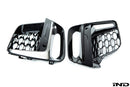 IND G0X X3 / X4 M40i Pre-LCI Painted Front Bumper Side Grille Set-5