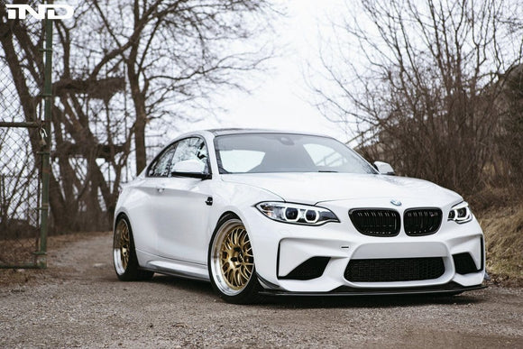 3D Design - M2 F87 Bumper Canards Carbon