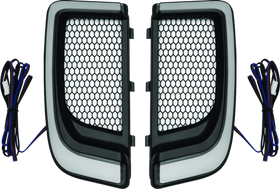 Kuryakyn Tracer Lower Fairing Grill Chrome