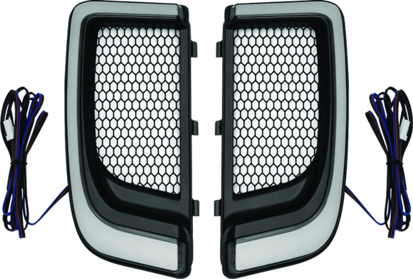 Kuryakyn Tracer Lower Fairing Grill Chrome