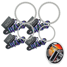 Oracle Harley Street Glide 06-15 LED Halo Kit - White SEE WARRANTY