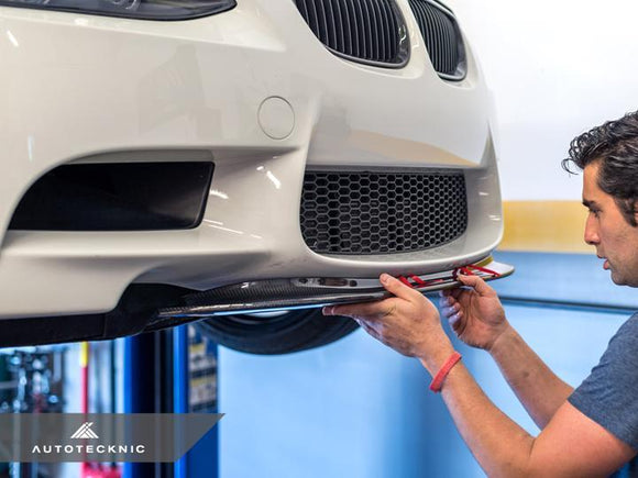AutoTecknic Vacuumed Carbon CRT Aero Front Lip | BMW E90 M3 | BMW E92 M3 | BMW E93 M3