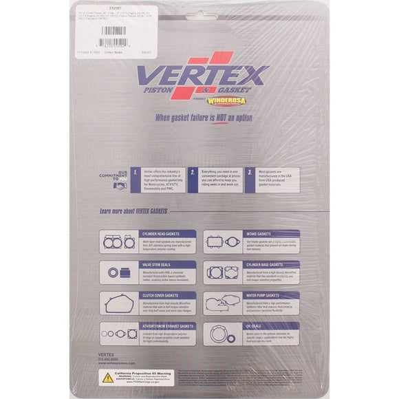 Vertex Gaskets 94-03 Honda VF750C Inner Clutch - Side Cover Gasket Kit
