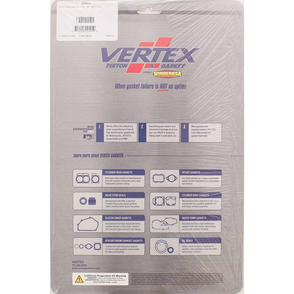 Vertex Gaskets 91-01 Honda ST1100 Inner Clutch - Side Cover Gasket Kit