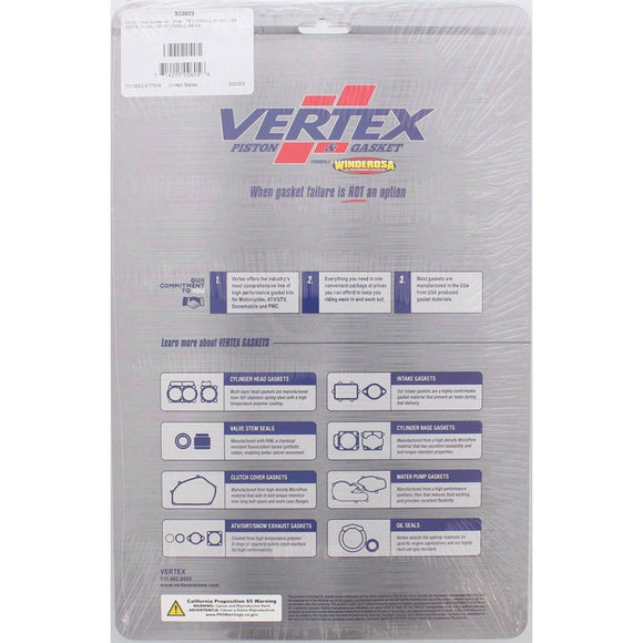 Vertex Gaskets 01-05 Yamaha FZ1 Inner Clutch - Side Cover Gasket Kit