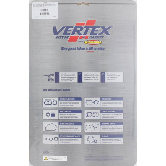 Vertex Gaskets 02-12 Suzuki DL1000 V-Strom Inner Clutch - Side Cover Gasket Kit