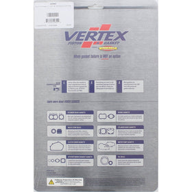 Vertex Gaskets 01-07 Kawasaki BN125 Inner Clutch - Side Cover Gasket Kit
