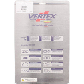 Vertex Gaskets 87-03 Kawasaki ZG1200 Voyager Inner Clutch - Side Cover Gasket Kit