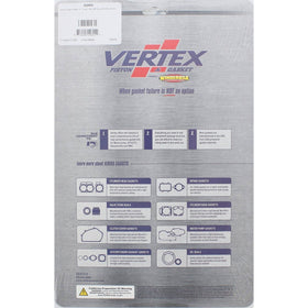 Vertex Gaskets 00-05 Kawasaki ZX12R Inner Clutch - Side Cover Gasket Kit