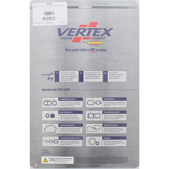 Vertex Gaskets 97-03 Honda CBR1100XX Outer Clutch Gasket Kit