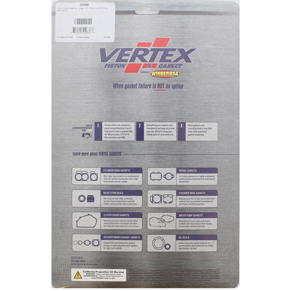 Vertex Gaskets 91-02 Honda ST1100 Outer Clutch Gasket Kit