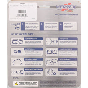 Vertex Gaskets 88-97 Kawasaki NINJA 600R (ZX600C) Outer Clutch Gasket Kit