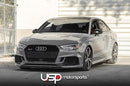 AGGRESSIV CARBON FIBER FRONT LIP SPLITTER FOR AUDI RS3 (8V)-9
