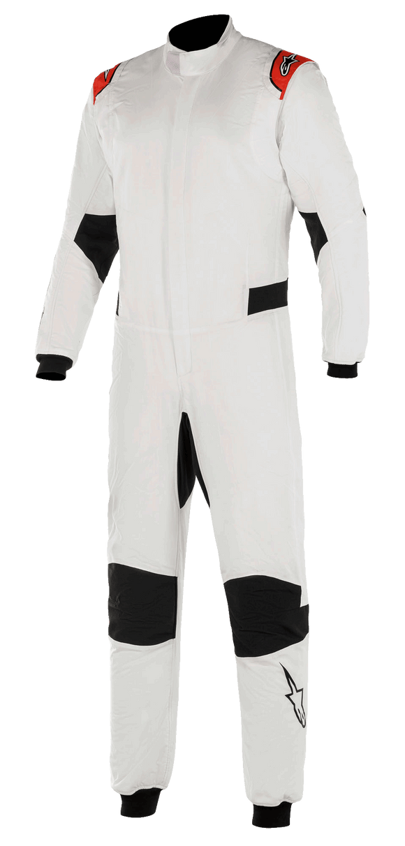 ALPINESTARS HYPERTECH V2 SU FIA - WHITE/RED - 58 (3350220-23-58)