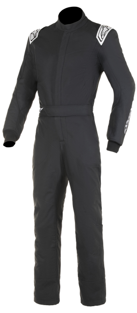 ALPINESTARS VAPOR SUIT BOOTCUT SFI - BLACK WHITE - 50 (3350524-12-50)