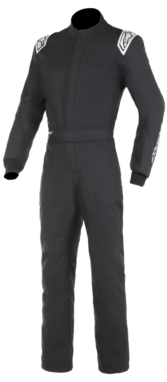 ALPINESTARS VAPOR SUIT BOOTCUT SFI - BLACK WHITE - 50 (3350524-12-50)