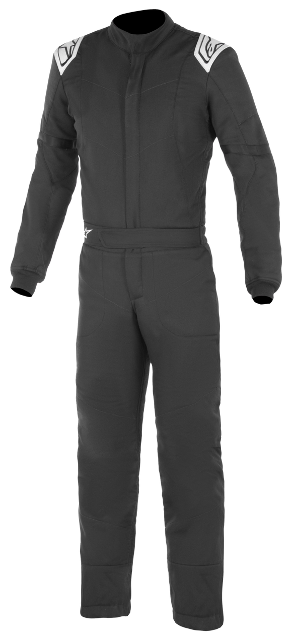 ALPINESTARS VAPOR S SUIT BOOTCUT SFI - BLACK WHITE - 130 (3350624-12-130)