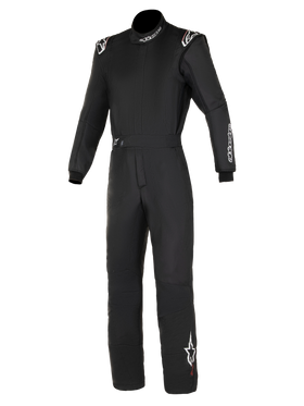 ALPINESTARS GP TECH V4 SUIT BOOTCUT SFI - BLACK WHITE - 50 (3354324-12-50)