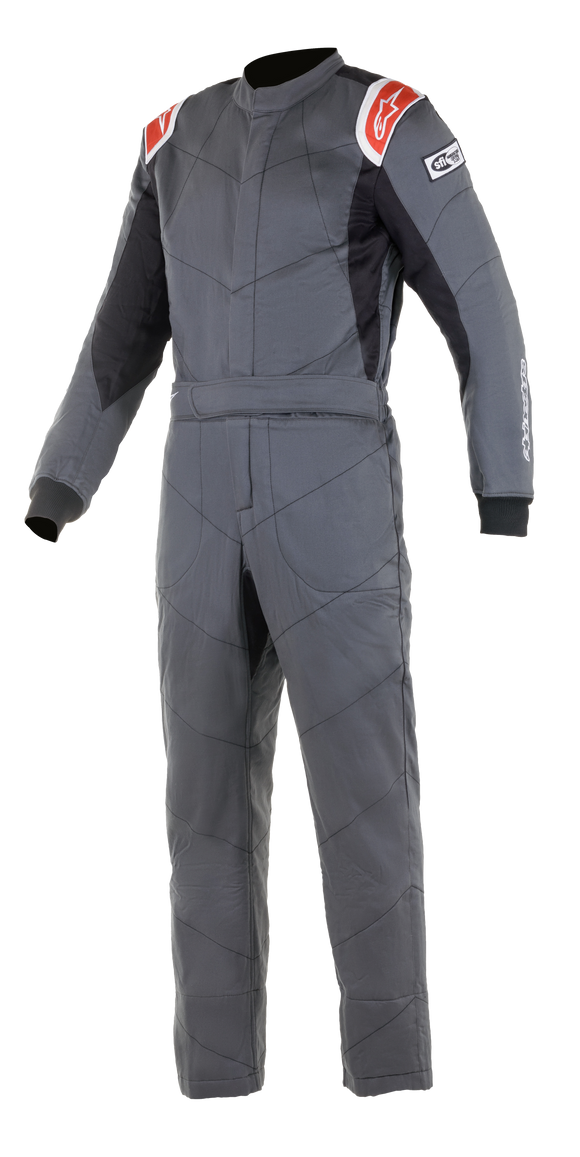 ALPINESTARS KNOXVILLE V2 SUIT SFI - ANTHRACITE RED - 44 (3355921-143-44)