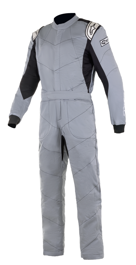 ALPINESTARS KNOXVILLE V2 SUIT SFI - MID GRAY BLACK - 44 (3355921-971-44)